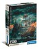 Clementoni Jigsaw Puzzle Collection - The Pirates Ship 1500 Pieces - Poster Included, Puzzle for Adults 14-99 Years, Gift for Men/Women, Illustration, Made in Italy, 31719