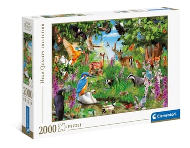 Clementoni 32566, Fantastic Forest Collection - 2000 Pieces Puzzle for Adults and Children, Ages 10 Years Plus
