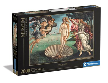 Clementoni 32572 El Nacimiento de Botticelli 2000pcs Museum Collection Birth of Venus 2000 Pieces, Made in Italy, Jigsaw Puzzle for Adults, Multicolor, Medium