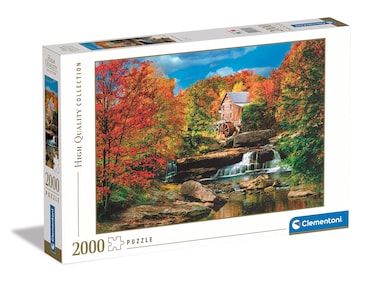 Clementoni - 32574 Collection - Glade Creek Grist Mill - 2000 Pieces - Adult Puzzle, Made in Italy