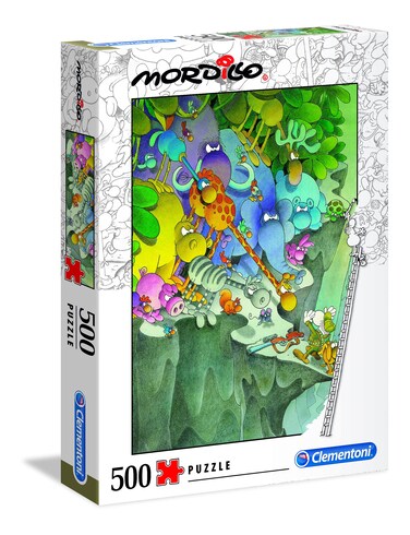 Clementoni Mordillo 500 Piece Jigsaw Puzzle for Adults, The Surrender