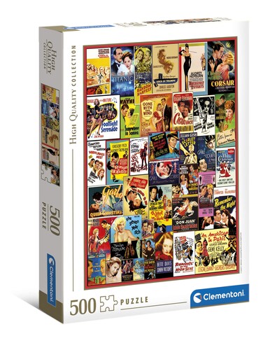 Clementoni Collection 35097, Classic Romance Puzzle for Children and Adults- 500 Pieces, Ages 10 Years Plus, Multi Coloured