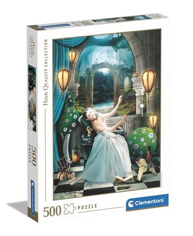 Clementoni 35128 500pcs Collection Coppelia 500 Pieces, Made in Italy, Jigsaw Puzzle for Adults, Multicolor, Medium