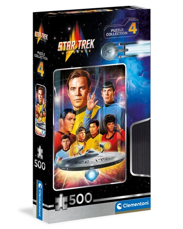 Clementoni - Star Trek - Cult Movie - Collection Puzzle of 500 Pieces - Patience and Thinking Game - Portrait Size - Net Image - 49 x 36 Cm - Ages 14+