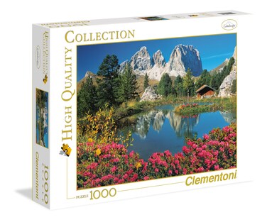 Clementoni Collection-Passo Pordoi Jigsaw Puzzle (1000 Piece)