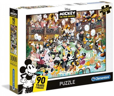 Clementoni - 39472 - Collection Puzzle - Disney Gala - 1000 Pieces - Made in Italy - Jigsaw Puzzles for Adult