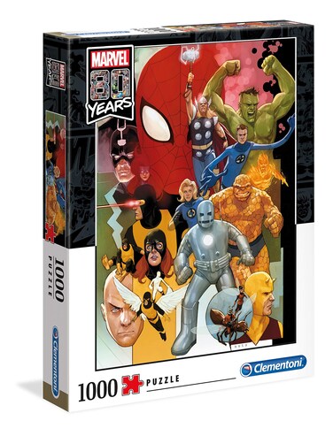 Clementoni - 39534 Collection - Marvel 80-1000 Pieces, Puzzle for Adults