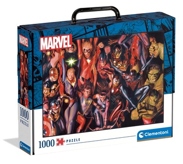 Clementoni - 39675 - Puzzle Marvel Avengers - Jigsaw Puzzle 1000 Pieces, Jigsaw Puzzle for Adults - Made in Italy