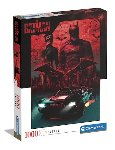 Clementoni - 39685 - Puzzle Batman - Jigsaw Puzzle 1000 Pieces, Jigsaw Puzzle for Adults - Made in Italy