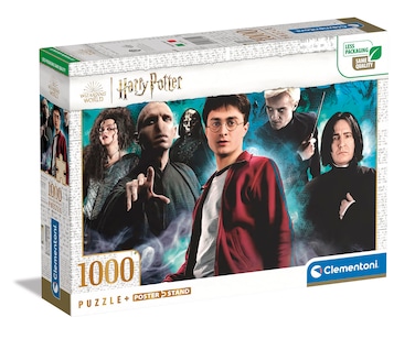 Clementoni - Harry Potter Potter-1000 Pieces-Puzzle, Entertainment for Adults-Made in Italy, 39710