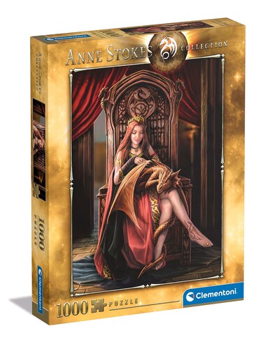Clementoni - 39716 - Anne Stokes Friends Forever Collection - 1000 Pieces - Adult Puzzle, Entertainment for Adults - Made in Italy