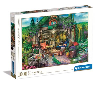 Clementoni Collection-Wine Country Escape-1000 Pieces-Adult Jigsaw Puzzles, Made in Italy, Multicoloured, 39741