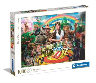 Clementoni The Wonderful Wizard Of Oz-1000 Piece Adult Jigsaw Puzzle, Made In Italy, Multicoloured, 39746