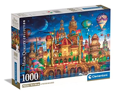 Clementoni - 39778 Downtown Puzzle Collection - 1000 Pieces - Adult Puzzle, Entertainment for Adults - Made in Italy