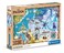 Clementoni Disney Maps Frozen-1000 Pieces-Puzzle, Entertainment for Adults-Made in Italy, 39784