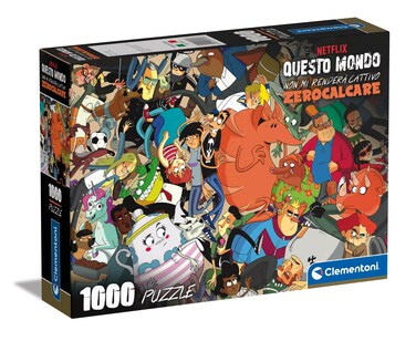 Clementoni Zerocalcare Puzzle, Multicoloured, One Size, 39797