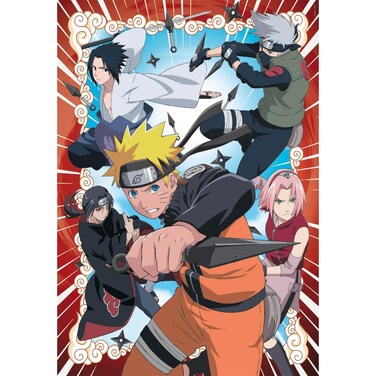 Clementoni 1000 piece puzzle: Naruto Shippuden