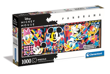 Clementoni - 39835 - Puzzle Collection Panorama - Disney Classics - 1000 Pieces - Adult Puzzle, Panoramic, Horizontal, Fun for Adults, Made in Italy