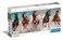Clementoni Panoramic Puzzle 1000 Pieces + Poster: Horses
