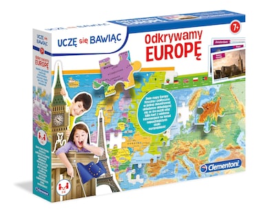 Clementoni 50020 We Discover Europe for Children Aged 7 and Over, Multi-Coloured