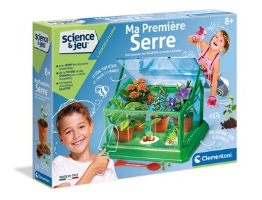 Clementoni - My First Greenhouse - Science &amp; Game - Scientific Game - Laboratory - Experiments - for Children from 8 Years