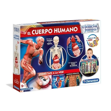 Clementoni 55089 Human Body, Multicoloured, One Size