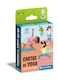 Clementoni - Playing Cards Yoga Flags Family Deck, Multicolor (55443)