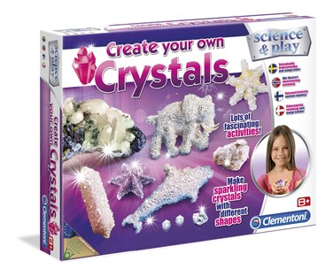 Clementoni Science &amp; Play, Crystal Laboratory, 8+ Years, 78352