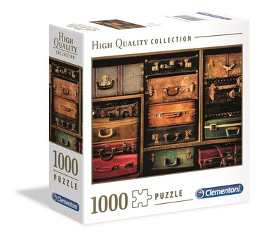 Clementoni Travel 1000 Piece Jigsaw Puzzle for Adults (Square Box)