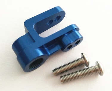 Aluminum 25T Servo Horn Servo Arm for Traxxas 1/7 UDR Unlimited Desert Racer BLUE