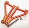 Aluminum Alloy Front Upper Suspension Arm for TRAXXAS 1/7 UDR Unlimited Desert Racer Orange