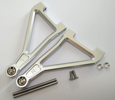 Aluminum Alloy Front Upper Suspension Arm for TRAXXAS 1/7 UDR Unlimited Desert Racer Silver
