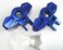 Aluminum Front Axle Carrier Steering Knuckle Arm for TRAXXAS 1/7 Unlimited Desert Racer UDR - Blue