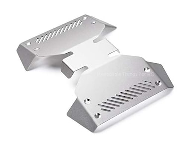 Raidenracing Stainless Steel Center Chassis Preotect Armor Skid Plate for VP 1/10 VS4-10 Crawler - Big