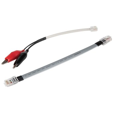 Klein Tools VDV770-855 Replacement Cables for Klein Tools Tone and Probe Wire Tracer Kit Cat. No. VDV500-705, Leads with Alligator Clips and RJ45, RJ11, RJ12