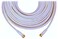 GE 23274 RG59 Coaxial Video Cable with F-Plugs at Each End (White, 6 Feet)