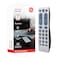 GE Big Button Universal Remote Control for Samsung, Vizio, Lg, Sony, Sharp, Roku, Apple TV, TCL, Panasonic, Smart TVs, Streaming Players, Blu-Ray, DVD, 2-Device, Silver, 33701