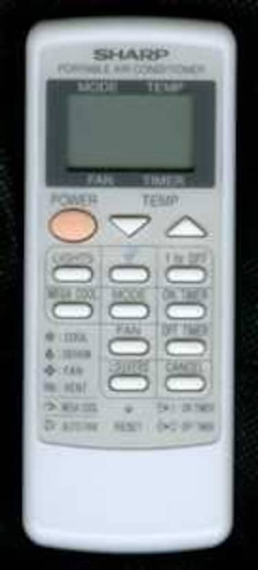 Sharp SHACVP09FX Remote Control