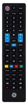 GE Samsung Replacement Remote, Universal Remote Control Compatible for Roku, Apple TV, Smart TV, Soundbar, Streaming Player, Blu Ray, DVD, DVR, 4 Device, Black, 44235
