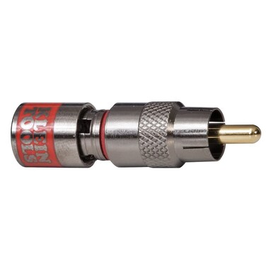 Klein Tools VDV813-617 Universal Compression Connector, RCA, RG59, Male, 10 Pack