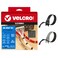 VELCRO Brand 150pk Cable Ties Value Pack   Replace Zip Ties with Reusable Straps, Reduce Waste   For Wire Management and Cord Organizer   8 x 1/2" Thin Pre-Cut Design, Black and Gray
