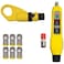 Klein Tools VDV002-820 Coax Push-On Connector VDV Kit, Includes The Tools Needed to Prepare, Connect and Test Coax Cables
