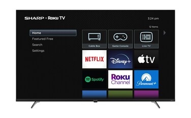 SHARP Roku TV 50" Class (49.51" Diag.) 4K Ultra HD with HDR10