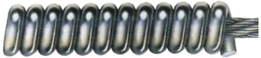 General Wire 100EM2 Flexicore Cable 3/8" x 100' with Male and Female Connector, Small