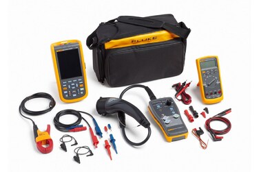 Fluke FEV100/TY1 KIT 2 - EV Kit FEV100 Test Adapter, 125B ScopeMeter, 87V Multimeter, Test Leads