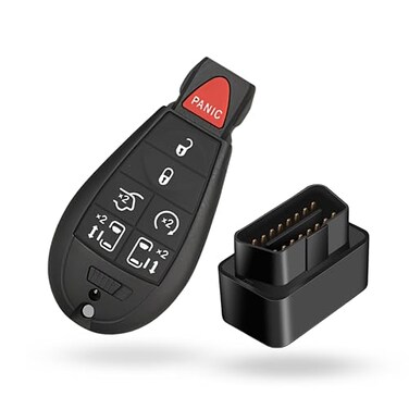Keyless Entry Remote Compatible for Chrysler Town and Country Dodge Grand Caravan 2008 2009 2010 2011 2012 2013 2014 2015 2016 2017 2018 Car Keyless Entry Remote Control M3N5WY783X IYZ-C01C
