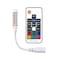 RGBZONE RF Wireless Remote LED Controller, DC 5V/12V/24V for 5050 3528 5630 LED Strip Lights, Mini 4-Pin RF LED Controller