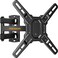 Perlegear Full Motion TV Wall Mount Bracket for Most 13-42 Inch LED LCD Flat Curved Screen TVs &amp; Monitors, Swivel Tilt Extension with Articulating Arms, Max VESA 200x200mm up to 44lbs