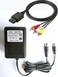 SNES Power Supply and AV Cable, NES Power Cord, AC Power Supply Compatible with Super Nintendo/SNES/NES/Genesis1