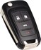 Keyless Entry Remote Control Key Fob Replacement Fits for Chevy Cruze Equinox Camaro Impala Malibu Sonic Buick Regal Verano Encore Allure Lacrosse GMC Terrain 2010-2021 OHT01060512 13504200